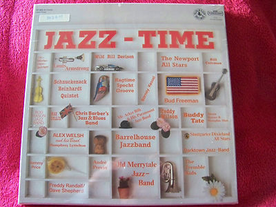 V. A. - Jazz - Time  Armstrong, Tate, Korner usw.  German 3er LP Box  OVP