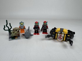 Lego City 60091 AND 60092 Deep Sea Starter Kit and Submarine Box Manual COMPLETE