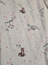 Gap Love Medium 100 Cotton Pajama Bottoms Drawstring Light Flannel