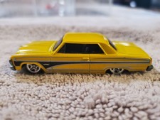 !!Hot Wheels '65 Chevy Malibu die-cast car. Yellow*