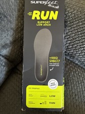 Superfeet Run Low Thin Insoles Men  s 5.5-7 Women  s 6.5-8