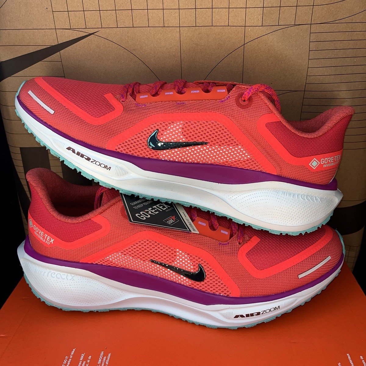 NEW Nike Air Zoom Pegasus 41 GTX Gore-Tex Picante Red NBY  display picture 2