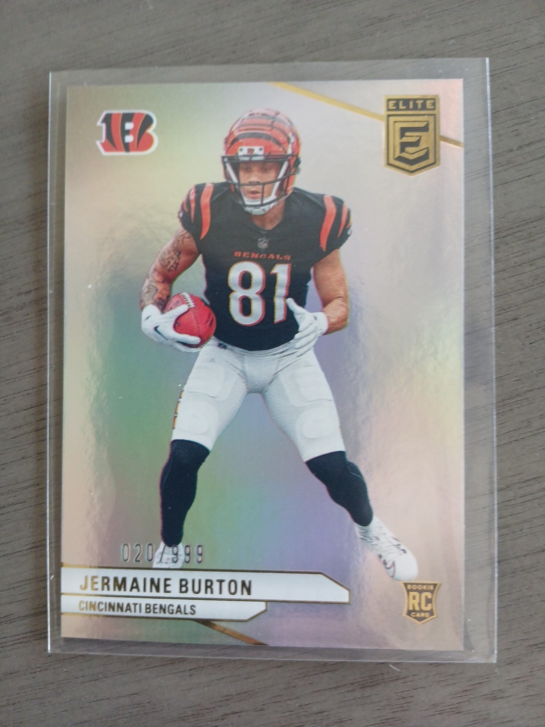 2024 Panini Donruss Elite - Rookies Jermaine Burton #176 /999 (RC)