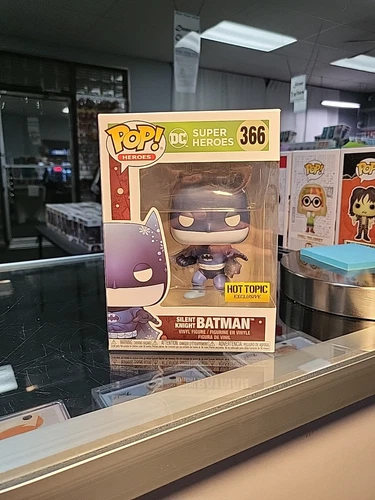 Funko Pop! Vinyl: DC Universe - Silent Knight Batman Exclusive #366 W/ Protector