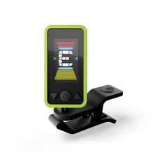 D Addario Eclipse Clip On Guitar Tuner Accurate Easy Read Adjustable Colors