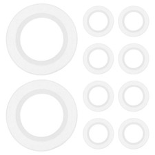 10Pcs Universal Silicone Bathtub Drain Plug Gaskets Leakproof Sink Seal Rings