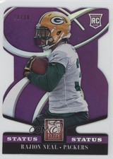 2014 Panini Elite Rookie Status Die-Cut 22/34 Rajion Neal #177 0o9