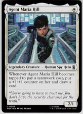 Agent Maria Hill 2 Marvel Super Heroes Magic the Gathering