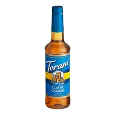 Torani Sugar-Free Classic Caramel Flavoring Syrup 750 mL 880531395