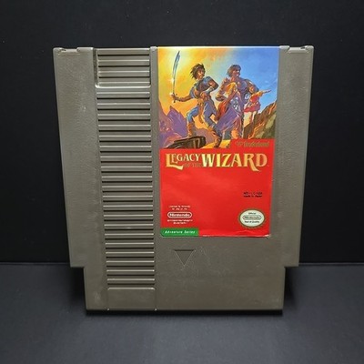 Legacy of the Wizard Nintendo NES Tested & Working Free Shipping! 