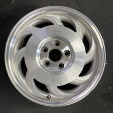 Front Right Chevrolet Corvette Polished Silver Oem Wheel 17 1993-1996 Rim 5372