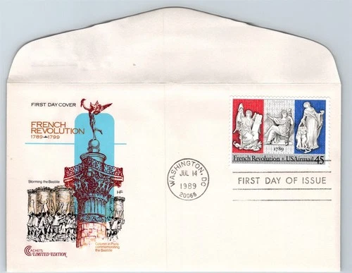 S07-4067, FRENCH REVOLUTION BICENT., *HF/COVER CRAFT CACHETS, FIRST DAY COVER