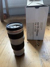 Canon EF 70-200mm f/4L USM Zoom Lens for Canon EF, Auto & Manual Focus