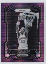 2024-25 Panini Prizm Draft Picks Purple Pulsar 51/55 Patrick Ewing #20 HOF 8d2