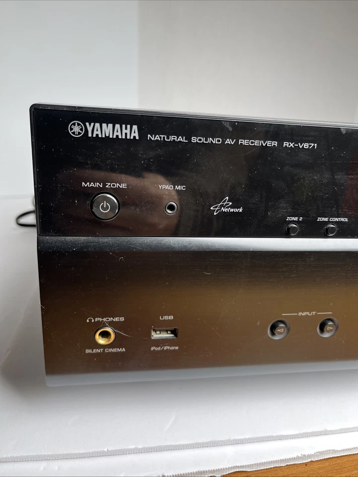 Yamaha RX-V671 Natural Sound AV Receiver 7.1 channel Tuner - TESTED & WORKS - Image 2 of 4