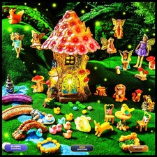 Poen Solar Fairy Garden Kit 8