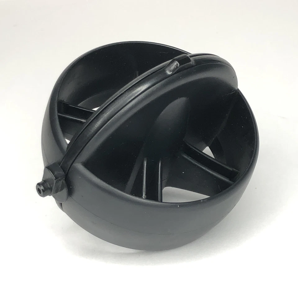 2004-2006 Scion XB tablero aire acondicionado calentador ventilación aire bola redonda persiana negra OEM Foto 4 de 4