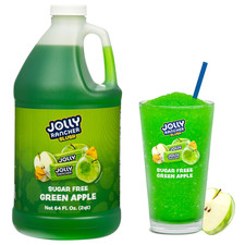 JOLLY RANCHER  SLUSH Sugar Free Green Apple Frozen Beverage Mix   Fruit Flavor S