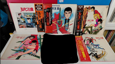JAPAN LP Yuji Ohno - Lupin III The 3rd Rupan Sansei Vinyl OST Jazz Funk BGM