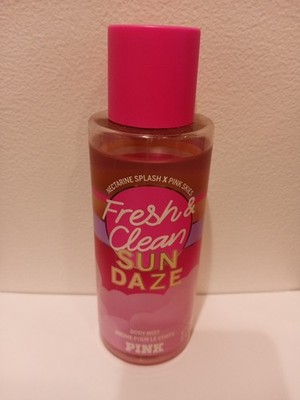VICTORIA S SECRET PINK FRESH & CLEAN SUN DAZE FRAGRANCE BODY MIST SPRAY 8.4 oz