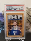 Jaxson Dart 2025 Mosaic Notoriety Orange Fluorescent Prizm (RC) #11 ▪️PSA 9▪️📈