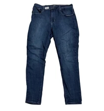 Levi's 721 Women's Denim Jeans Sz 31 Blue High Rise Skinny Dark Wash Stretch