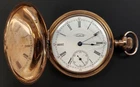 1894 American Waltham Riverside Pocket Watch! 16s, 17j, 25 Years case. Works!