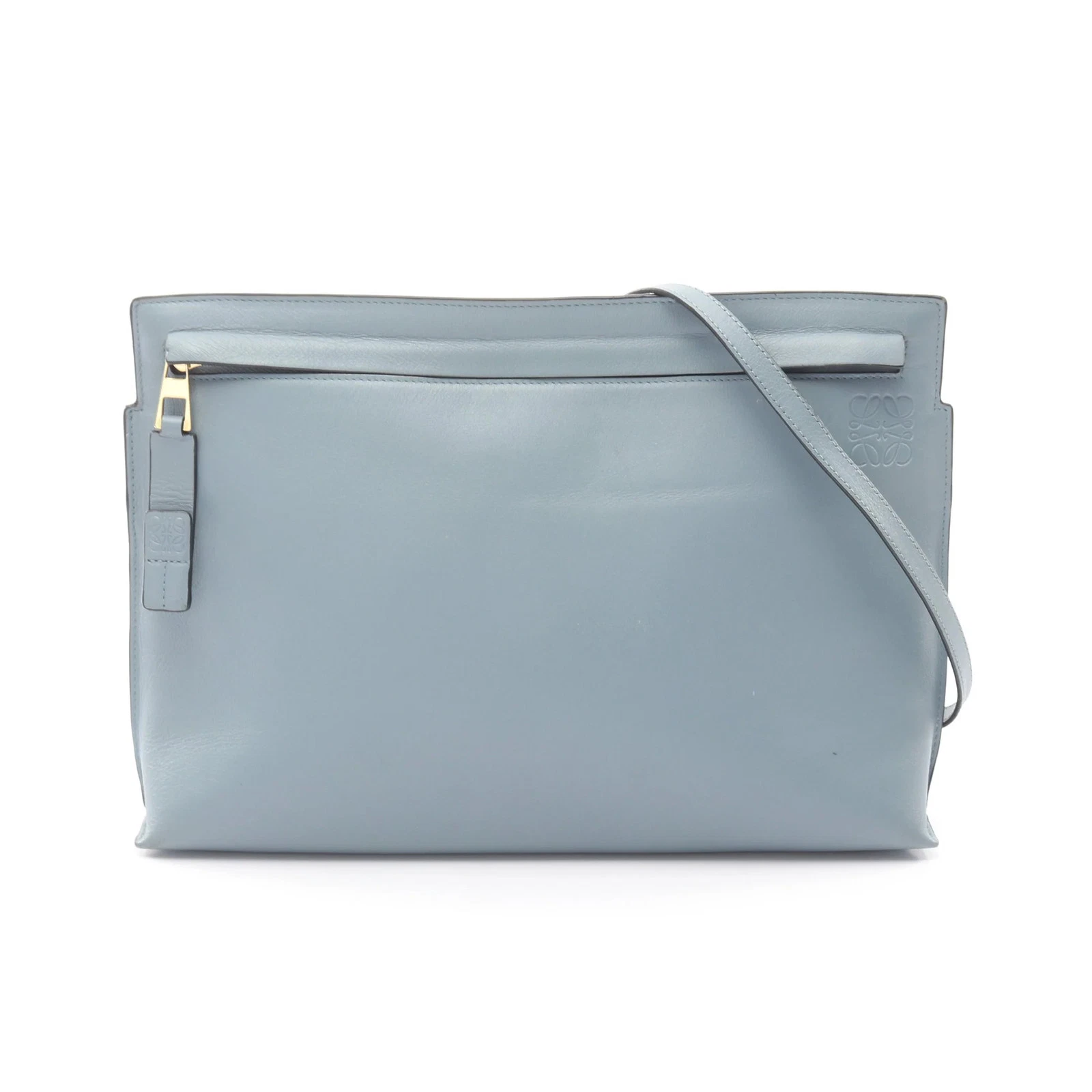 Loewe — Loewe Shoulder Bag Blue Leather #RCB4192
