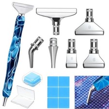 Diamond Art Painting Pen, Ergonomic Diamond Painting Drill Pens 14PCS-Blue