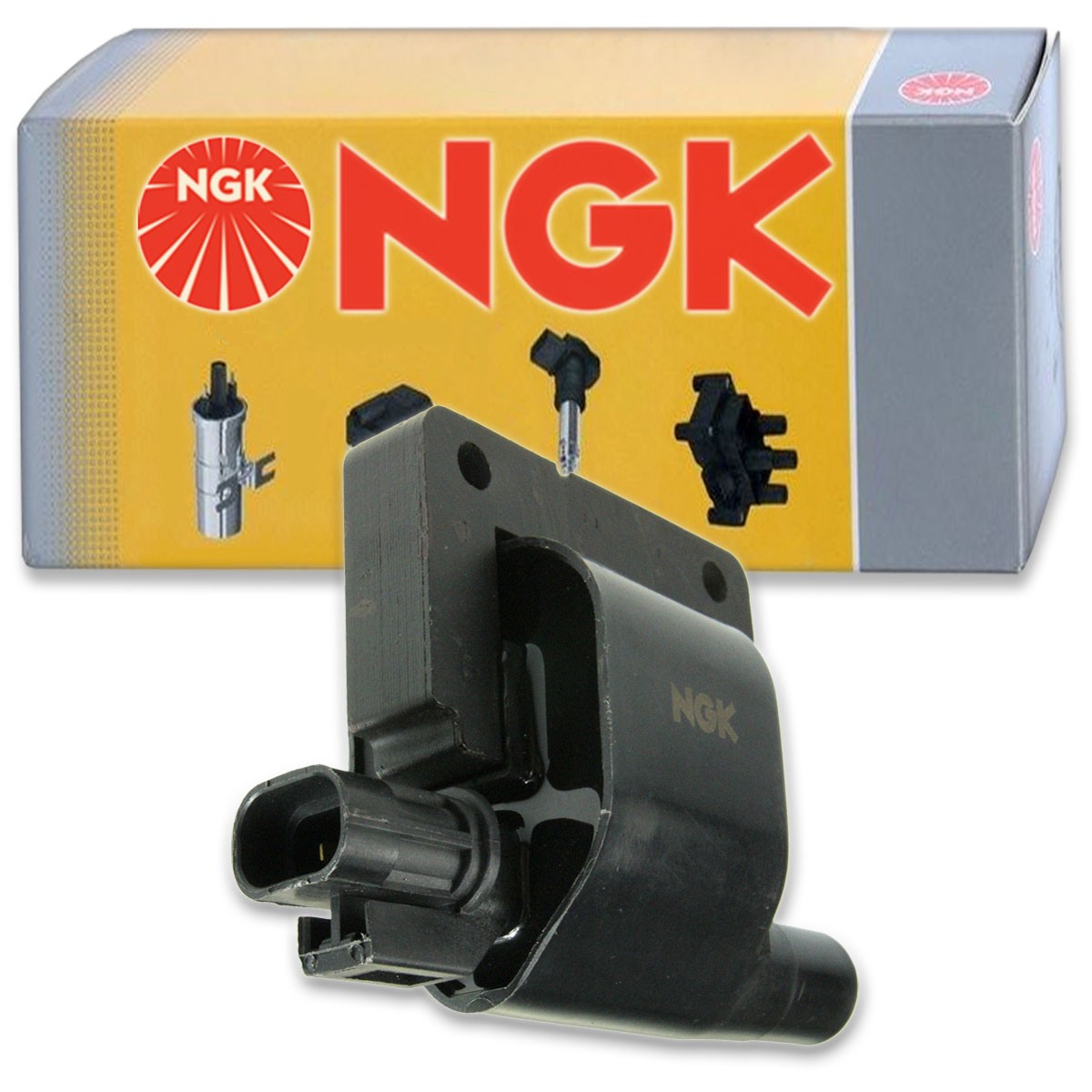 1 pc NGK Ignition Coil for 1989-1994 Nissan Sentra 1.6L 2.0L L4 - Spark Plug sa