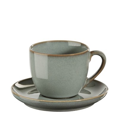 ASA Selection saisons Espressotasse mit Unterteller, eucalyptus grün