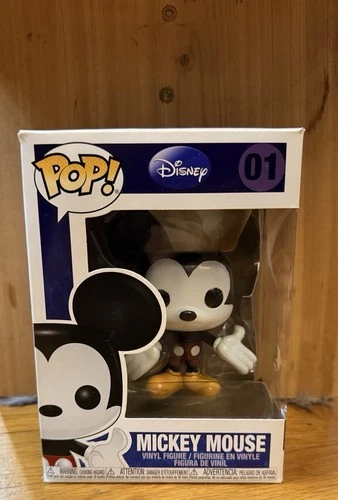 Funko Pop! Vinyl Disney Mickey Mouse Series 1 Figure #01 Collectible OG POP