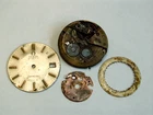 Vintage Omega Cal 610 Seamaster Dial and Movement for parts