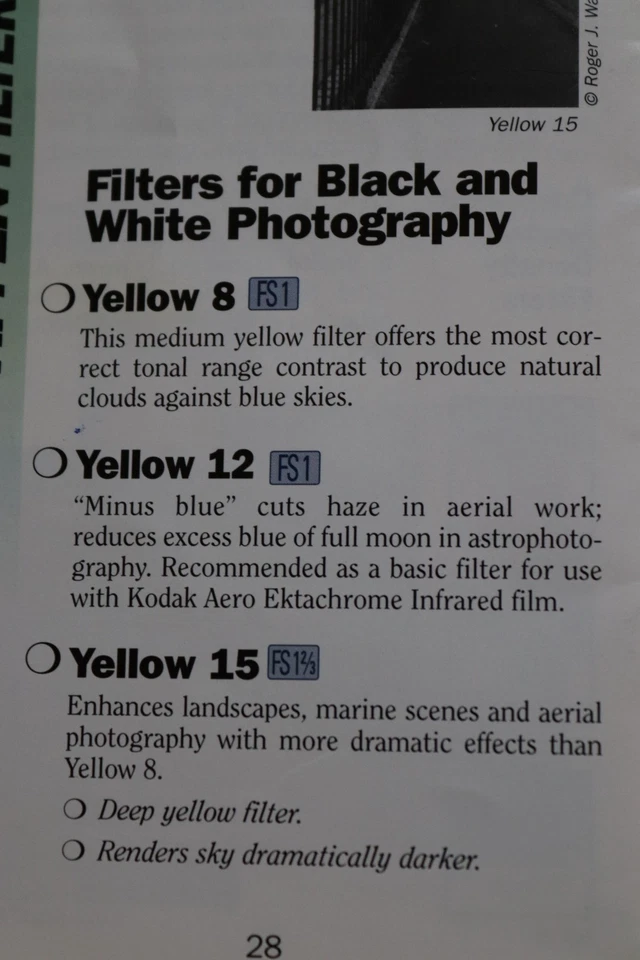 Vtg CONTAX 55mm YELLOW Y48 (Y2) MC FILTER Japan MultiCoated 55mm Medium Yellow - Image 4 of 4