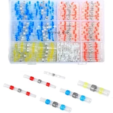 Waterproof Solder Seal Sleeve Heat Shrink Butt Splice Wire Connectors Terminals