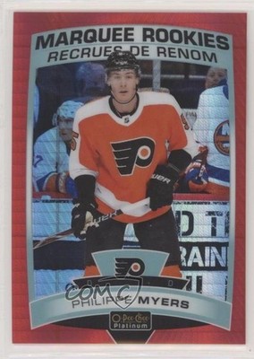 2019 O-Pee-Chee Platinum Marquee Rookies Red Prism Philippe Myers Rookie RC 01g1
