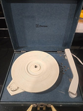 Vintage Emerson 101 Portable Suitcase 3 Speed Record Player Made In USA Tested