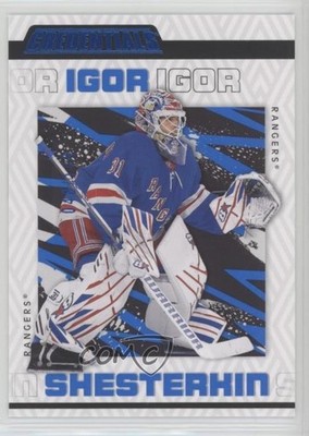2023-24 Upper Deck Credentials Blue 48/149 Igor Shesterkin #62 0c3