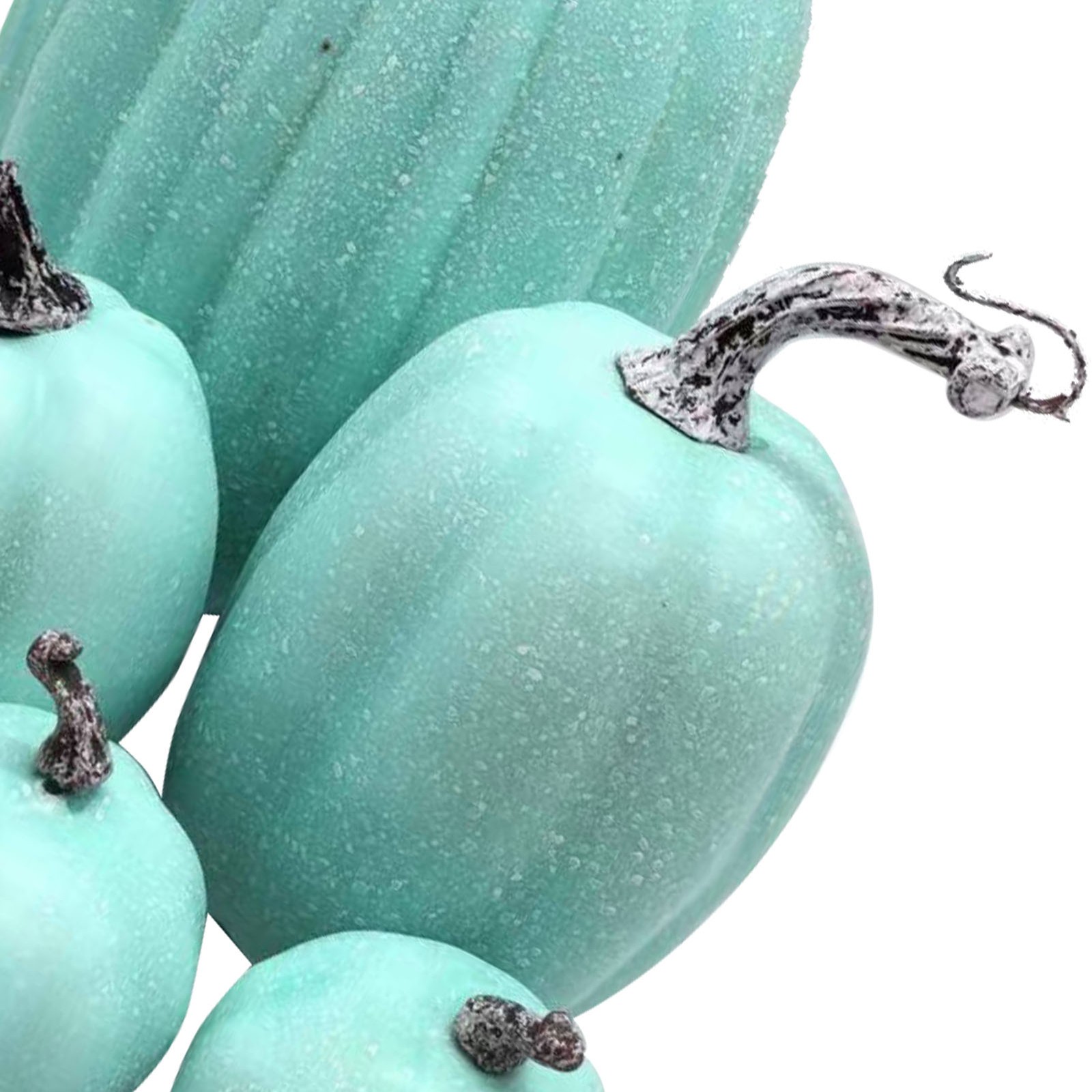 7Pcs Artificial Pumpkin Cute Lifelike Foam Harvest Pumpkins For Autumn Holiday