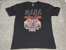 2023 MANA Tejano Band Spanish Black XL Shirt Mexico Lindo y Querido USA Tour