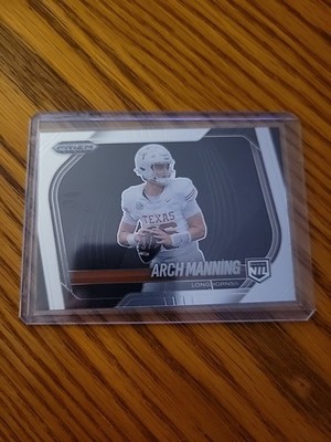 2025 Panini Prizm Black Arch Manning RC Rookie Card Texas College NIL #197 QTY