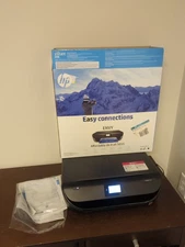 HP Envy 5055 All In One Inkjet Printer (M2U85A) Black- Open Box , Needs Ink