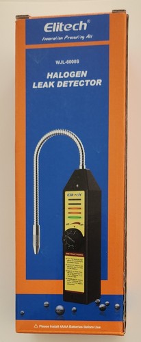 Elitech WJL-6000S Refrigerant Halogen Leak Detector HVAC Freon Tester