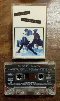 Musikkassette TINA TURNER Foreign Affair 1989 MC Made Italy Beschreibung lesen 