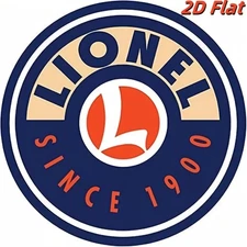 Lionel Trains Round Retro Locomotive Tin Metal Signs Home Décor 8x8 
