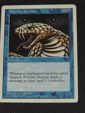 Psychic Venom MTG Core Set 4th Edition Regular
