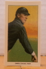COOL TOBACCO BASEBALL CARD REPRINT 1988 SWEET CAPORAL FRANK OWEN CHICAGO AMER.