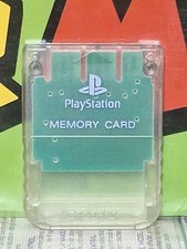 playstation 2 memory card clear See Through Tested Working Good Condition