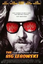 1998 The Big Lebowski Movie Poster The Dude Walter Sobchak Jeff Bridges 8x10