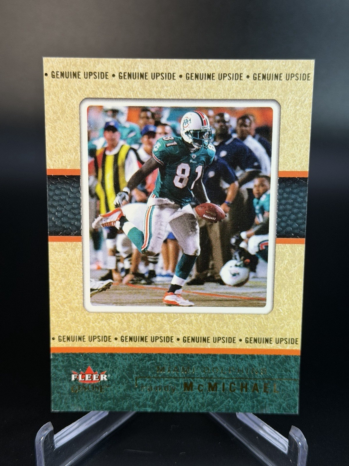 2002 Fleer Genuine Genuine Upside # /599 Randy McMichael